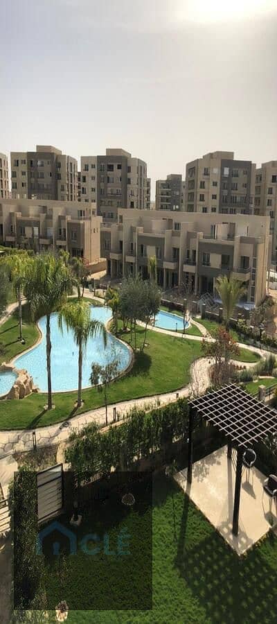 Twin house for sale in a prime location within The Square , New Cairo —one of the most prestigious compounds . Overlooking the Main Lake & Landscapes.