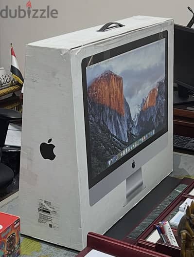 بحالة الجديد الزيرو iMac بشاشة Retina 5K مقاس 27 بوصة.