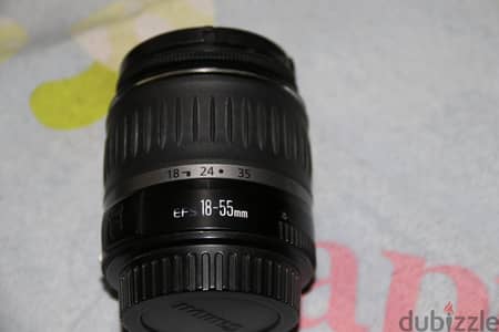 للبيع. . عدسة Canon 18-55mm     ​حالة الزيرو بدون خربوش وبدون أي فطري