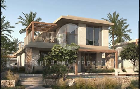 SEA VIEW Villa Just Steps Away from the Beach  | Spacious Garden & Flexible Payment Plans at ALMAZA RAS SOMA