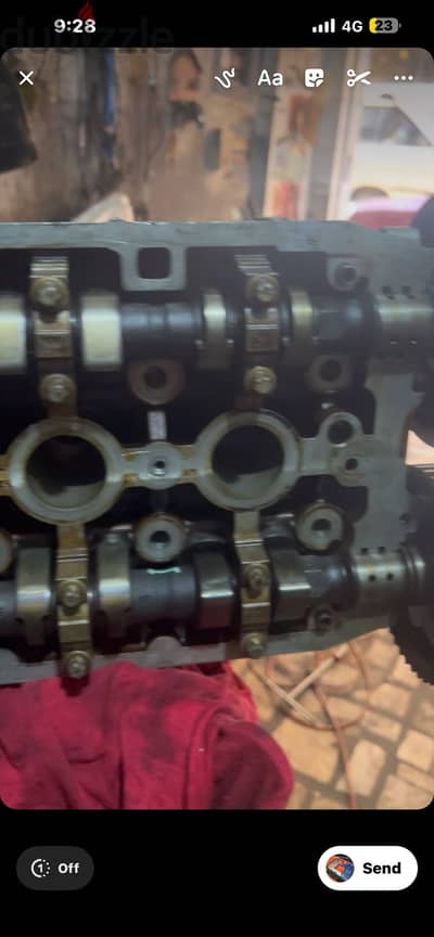 وش سليندر كامل ل كروز و اوبل ماكينه ECOTEC. 1600 cc