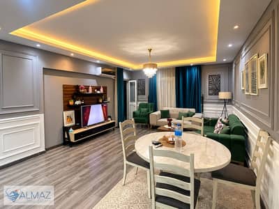 Distinctive 90 sqm furnished apartment for rent in Al Rehab City, Group 111; located near major thoroughfares.