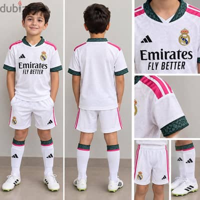طقم اطفالى ريال مدريد الاساسى