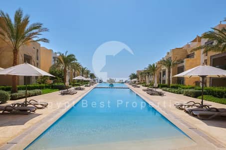 اقل سعر شقة 3 غرف استلام فوري متشطب فيو مميز تقسيط للبيع في مانجروف الجونة البحر الأحمر Mangrove Gouna