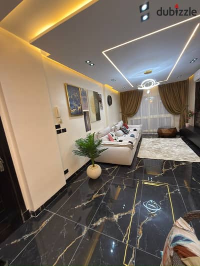 Furnished apartment for rent in Madinaty (B12), near Services; modern furnishings. Furnished apartment for rent in Madinaty (B12), near Services; modern furnishings.