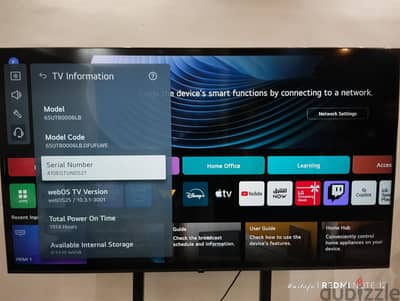 شاشه LG 65 بوصه