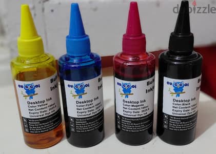 Bulk Ink for inkjet printer عبوات حبر