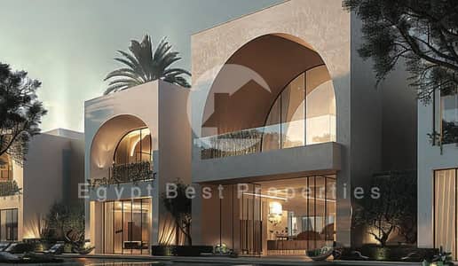 شاليه بموقع متميز وإطلالة كاملة على البحر في هاسسندا هنيش بتقسيط يصل إلى 10 سنوات و 5% دفعة أولى.