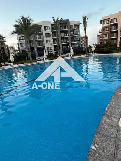 Chalet for sale with a pool view and just steps from Safi Beach in Marina Residences 1 priced below market for a quick sale in Marina Marassi North