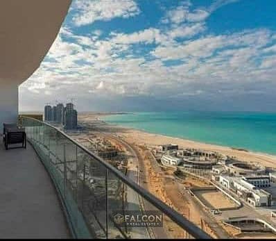 Pay 500,000 — Ready To Move : North-facing, finished apartment in the Latin District, New Alamein, North Coast.