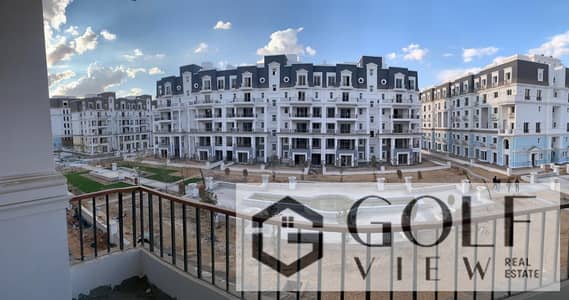 165m² resale apartment in Mountain View iCity October, immediate delivery, double open view, 3BR, 3 baths, huge terraces, maintenance fully paid.