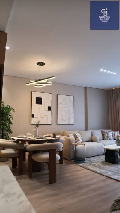 Fully furnished apartment for rent (first occupancy) | 136 sqm | Lake View Residence – Fifth Settlement – ​​Next to the American University (AUC)