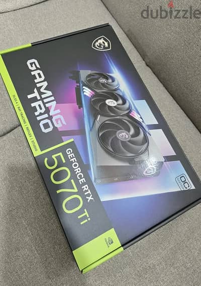 MSI GeForce RTX 5070 Ti 16G GAMING TRIO OC 16GB GDDR7 Graphic card