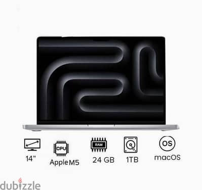 MacBook M5 PRO SEALED 24GB RAM 1TB SSD SPACE BLACK