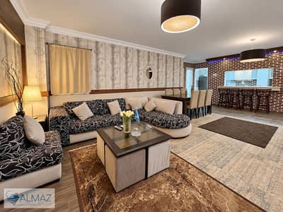 Furnished 190 sqm apartment for rent in Al-Banafseg 11 (Villas Zone), First Settlement, near Waterway.