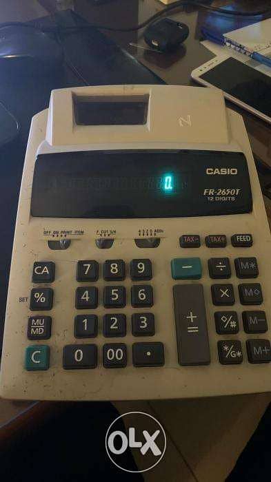 كاسيو كاشير casio fr 2650t للبيع او 0