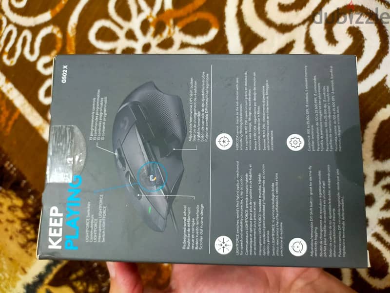 G502 X wired 3