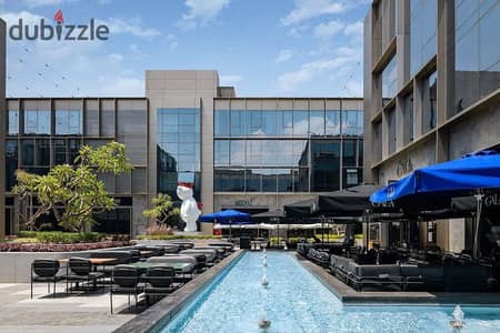 140 sqm Fully Finished Apartment for sale in Water Way West Compound in sheikh zayed city directly on Nozha Street Infront of Cairo Gate Emaar