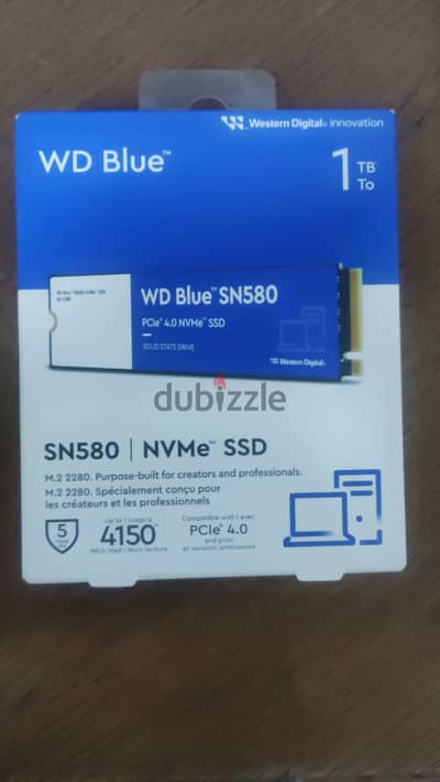 SSD Western Digital SN580 1TB