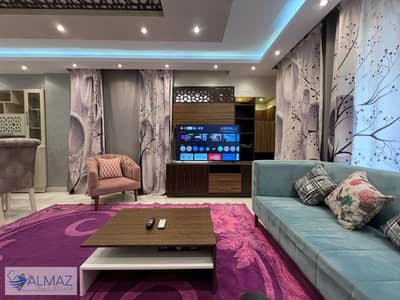 A distinctive 185-square-meter furnished apartment for rent in The Square Compound, Fifth Settlement—very close to South 90th Street and Mohamed Nagui