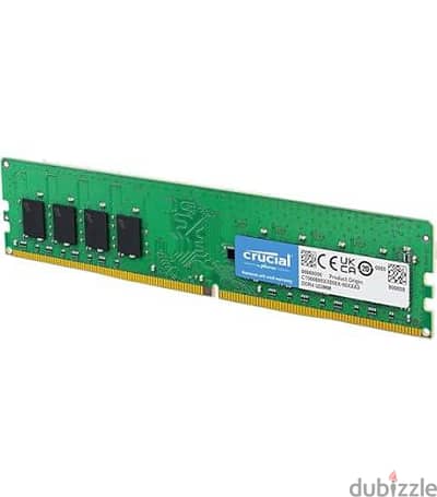 Ram Crucial 8gb ddr4 2666mhz (مستعملتش حرفيا)