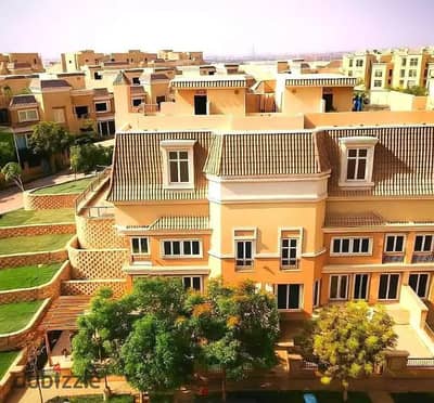 للبيع اخر كورنر اس فيلا بالتقسيط علي 12 سنه واقل مقدم في كمبوند سراي بجوار مدينتي Last corner S Villa for sale in Sarai Compound, next to Madinaty