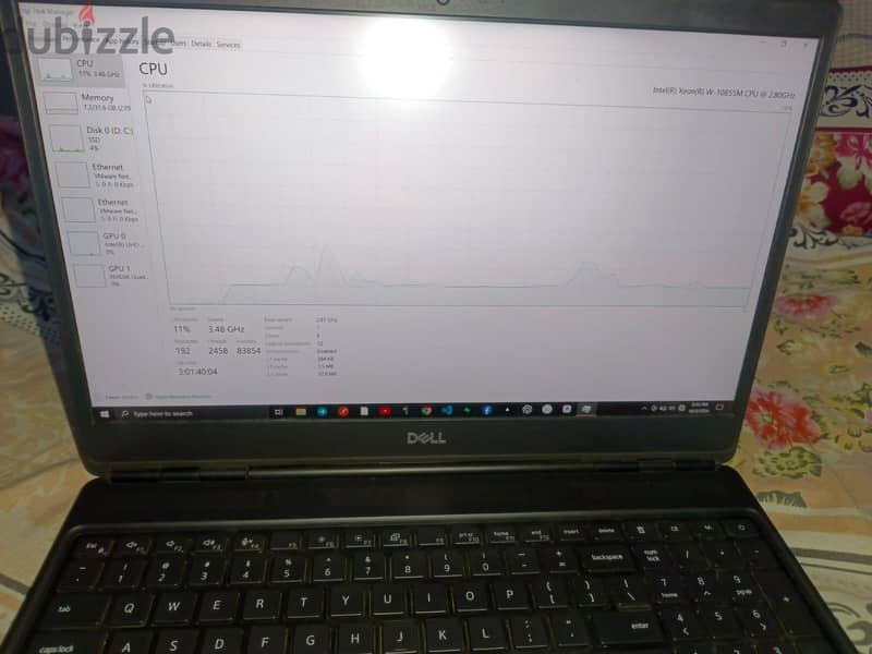 Dell precision 7550 9