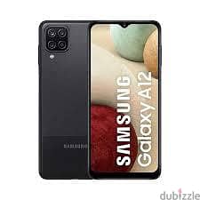 Samsung a12 128g ram4+4 كسررر كسررر زيرو بدون اي عيوب