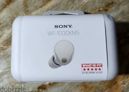 Sony WF-1000XM5 Wireless Noise Canceling Earbuds - Platinum Silver