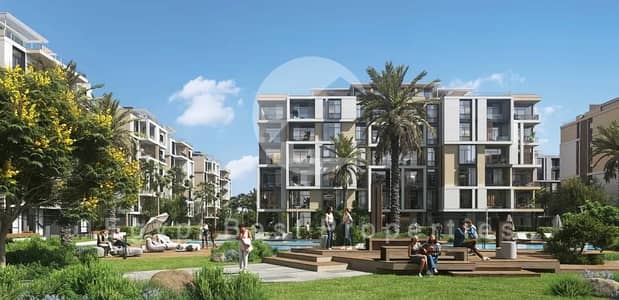 UNDER MARKET PRICE FOR SALE 3 BEDROOMS APARTMENT DELIVERY SOON OVER 8 Y GREENERY VIEW IN EVER WEST IN EL SHEIKH ZAYED