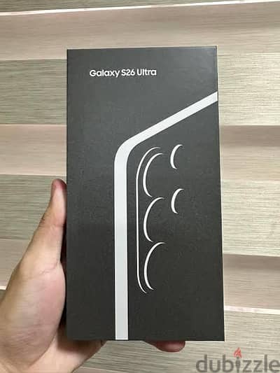 Samsung S26 Ultra 256 جديد لم يفتح لسه فى الضمان ومدفوع الضريبة
