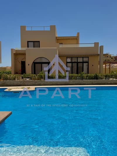 طرح جديد - بيت 4 غرف - دايركت على اللاجون \ 8 سنوات تقسيط -خطوات ل البحر