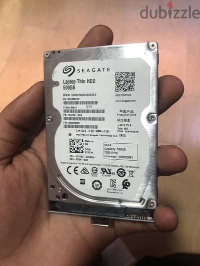 Seagate laptop hard 500gb