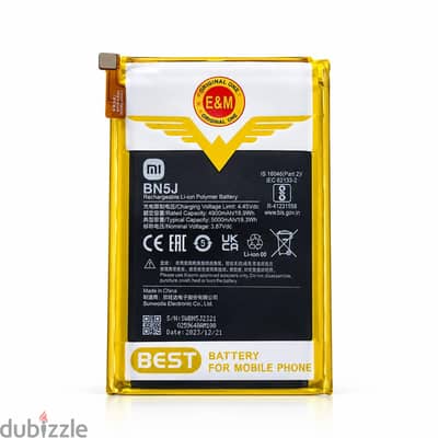 بطارية Xiaomi BN5J 5000mAh جديدة