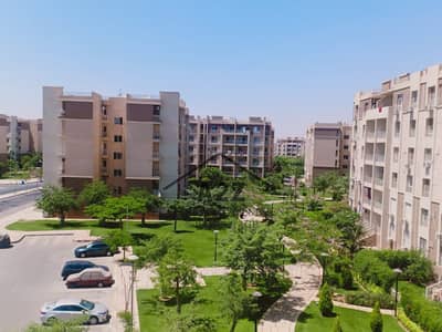 Furnished apartment for rent in Madinaty, Al Bay 7, Garden View, very special location near services, fully air-conditioned