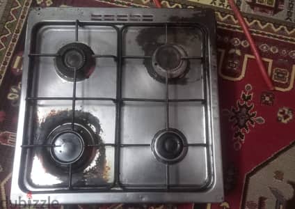 بوتجاز فريش 4شعلا مسطح يعمل ب الغاز