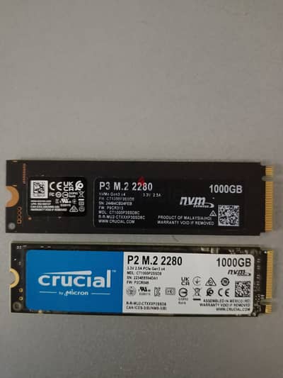 H. D crucial p2 m. 2 2280  1000G