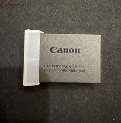 للبيع بطارية كانون Canon LP-E17