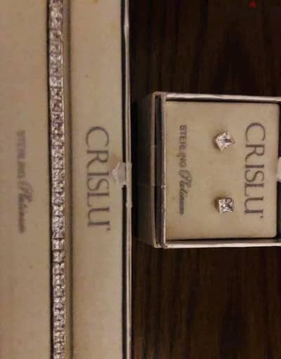 Vintage imported jewelry 18k gold and platinum plated silver 925