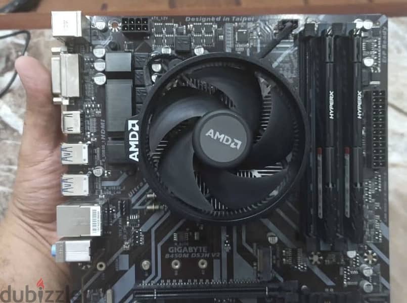 B450 + ryzen 5 2600 3