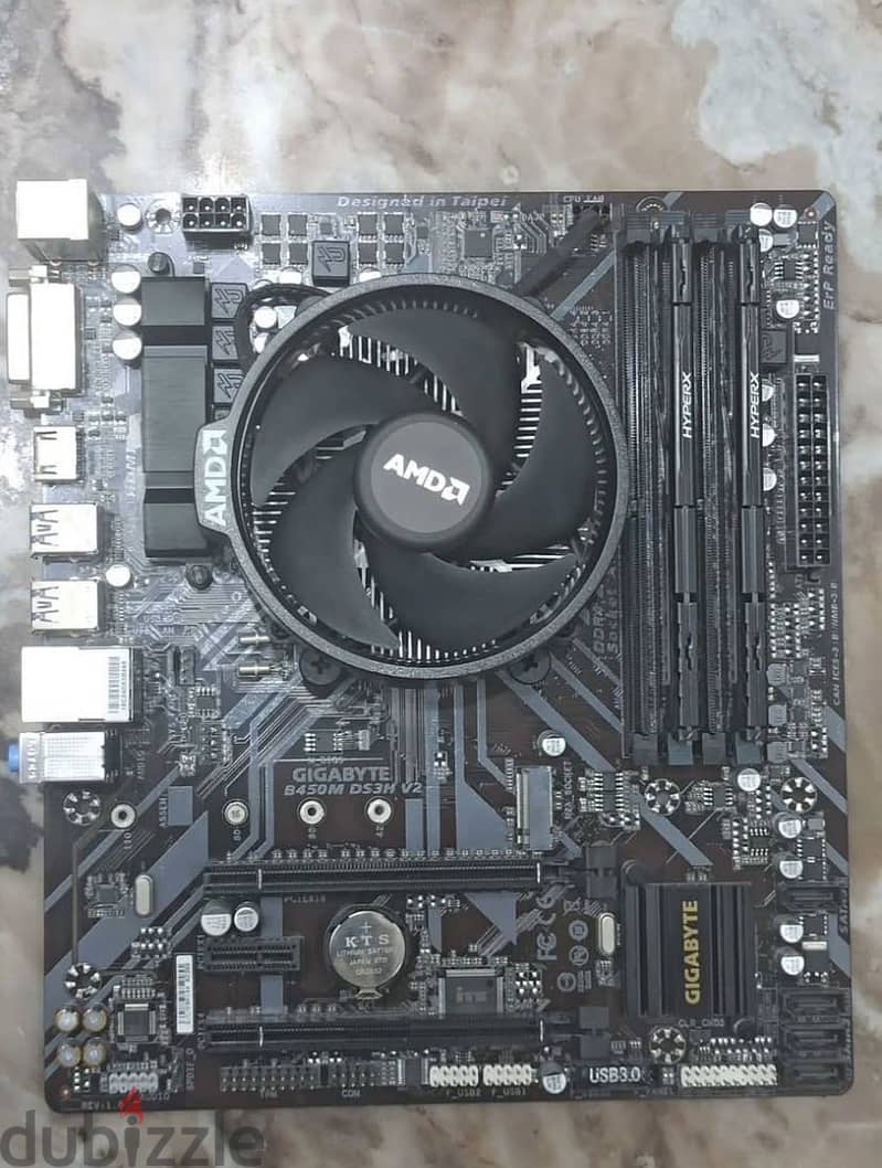 B450 + ryzen 5 2600 4