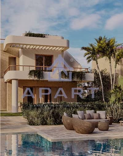Luxury Fully Finished Villa For Sale Ready To Delivery 3 Bedrooms Sea View |Lowest Price | @RAMLA_NORTH_COAST