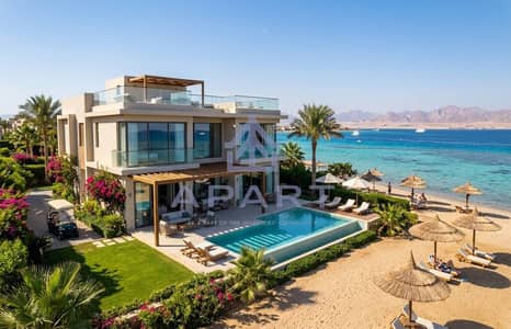 سوما باي البحر الأحمر | فيلا بفيو بحر كامل | تشطيب كامل | 5% مقدم | تقسيط أكثر من 8 سنين
