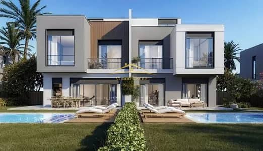 للبيع توين هاوس 260م² مباني + 314م² ارض  كمبوند ليك ويست 3 Lake West 3 Compound الشيخ زايد الجديدة وصلة دهشور أمام بيفرلي هيلز