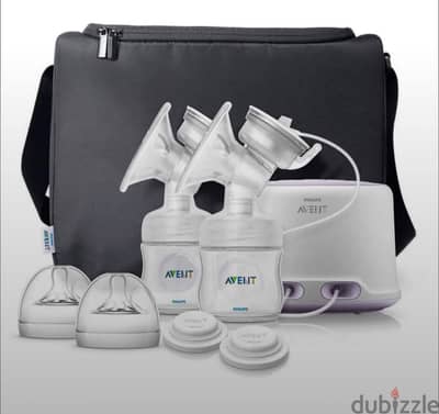 electric breast pump double شفاط ثدي كهربي مزدوج ايفينت