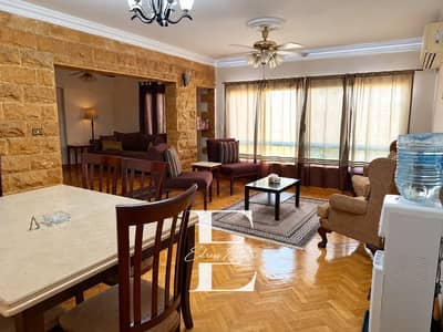 Furnished apartment for rent in Degla, Maadi