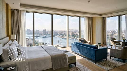 امتلك شقه علي النيل بعائد استثماري متشطبة بالفرش والاجهزة بجوار فندق Hilton في Reve Du Nil ،  وتحت إدارة وتشغيل InterContinental العالمية