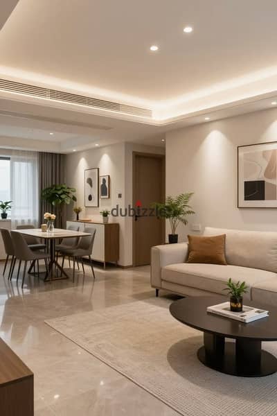 Apartment at the old price with a distinctive payment plan for sale with a view of the largest landscape in Hyde Park Compound
