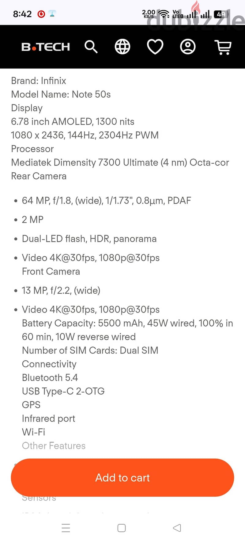 Infinix Other Model 5