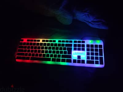 كيبورد RGB rimbo الي مواس بيغير الوان جديد مستعملتوش ولا مرا